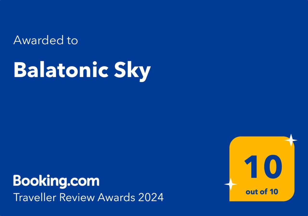 شقة Balatonic Sky زاماردي المظهر الخارجي الصورة